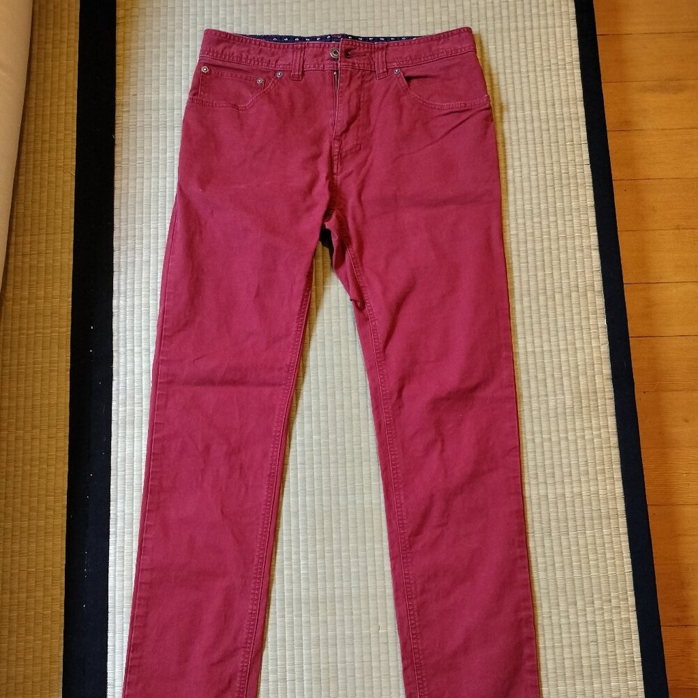 Prana Slim Fit Chinos - Red